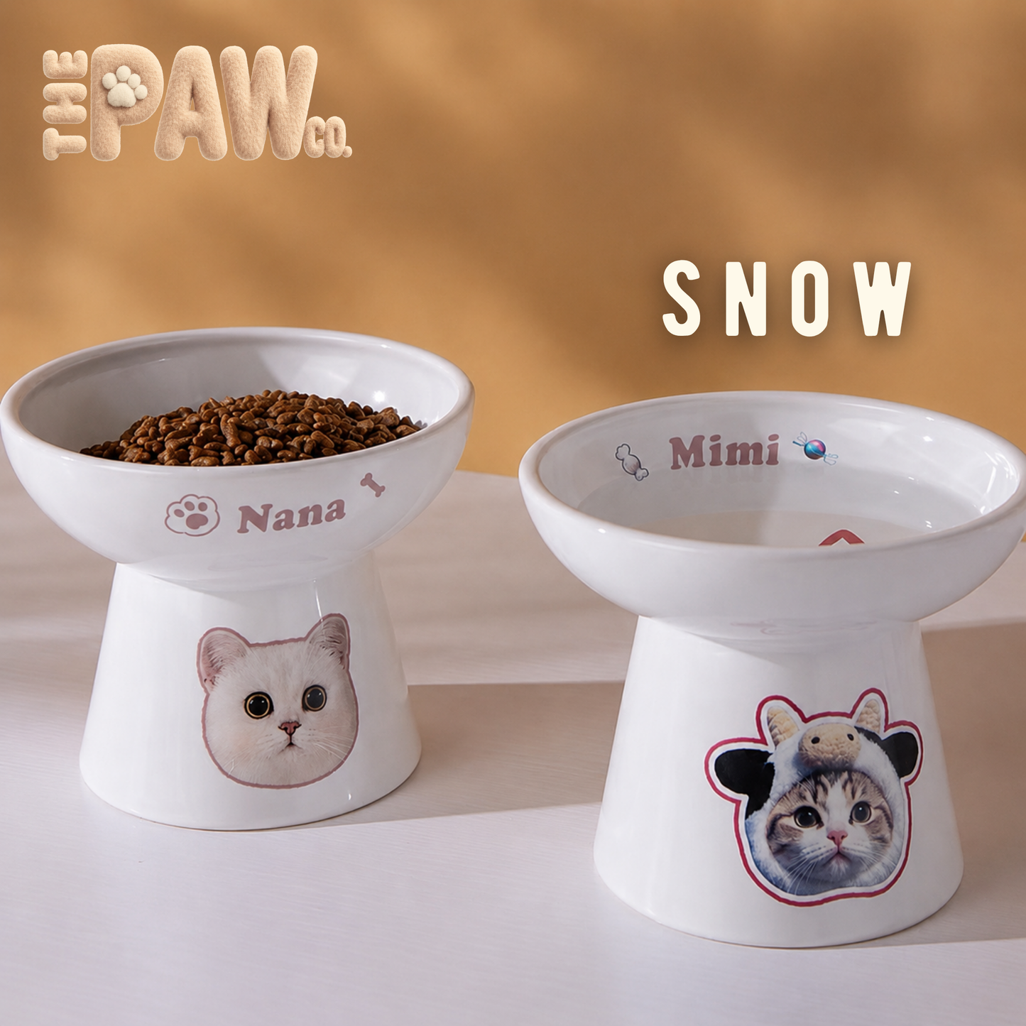 Home Customisable Ceramic Pet Bowl Max