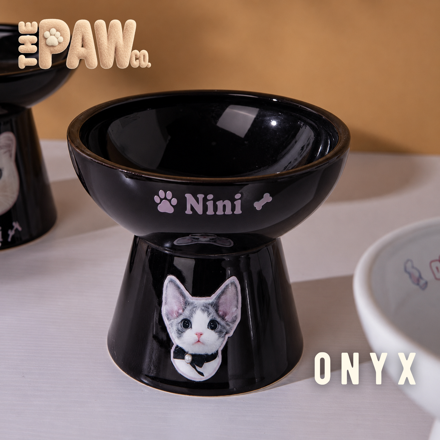 Home Customisable Ceramic Pet Bowl Max