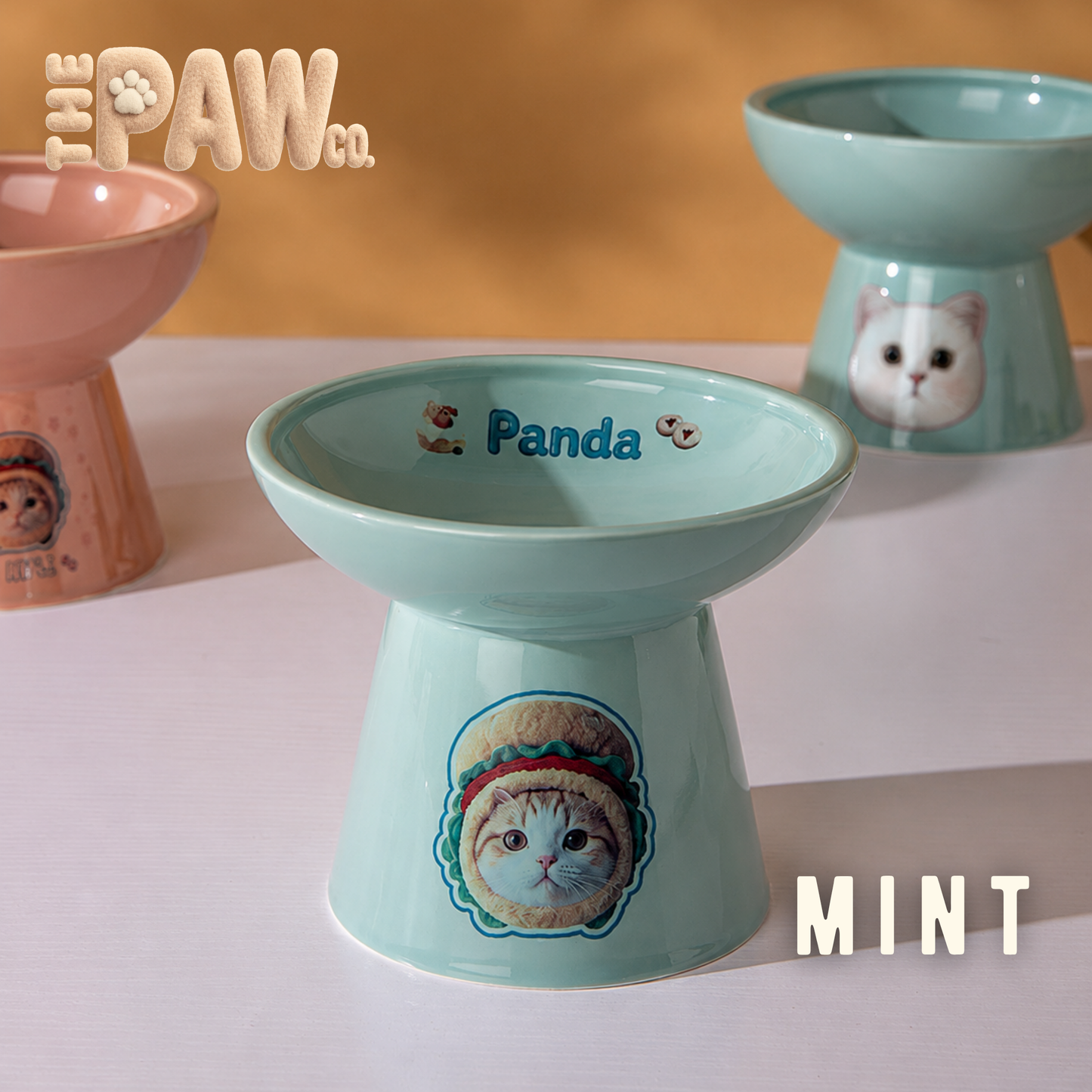 Home Customisable Ceramic Pet Bowl Max