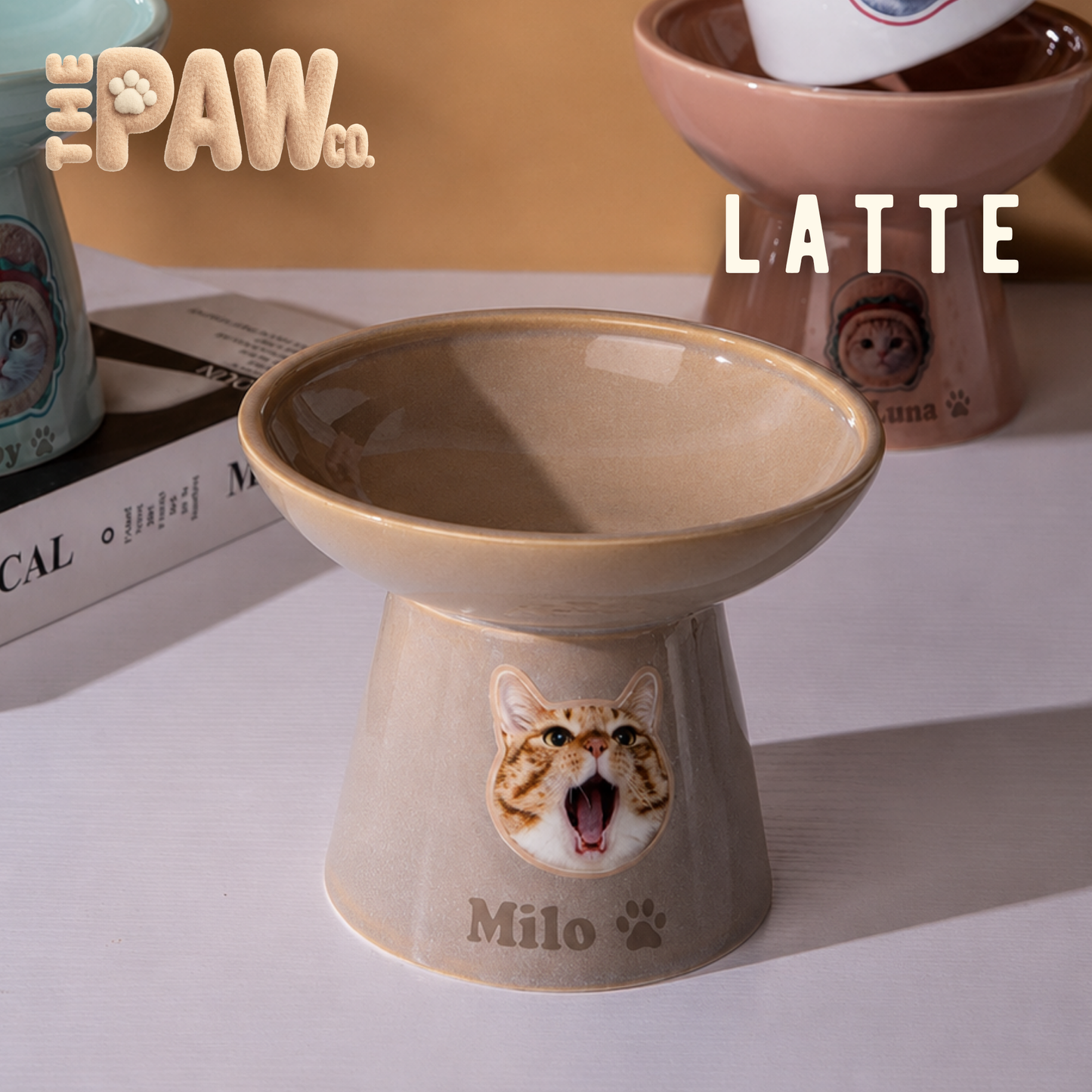 Home Customisable Ceramic Pet Bowl Max