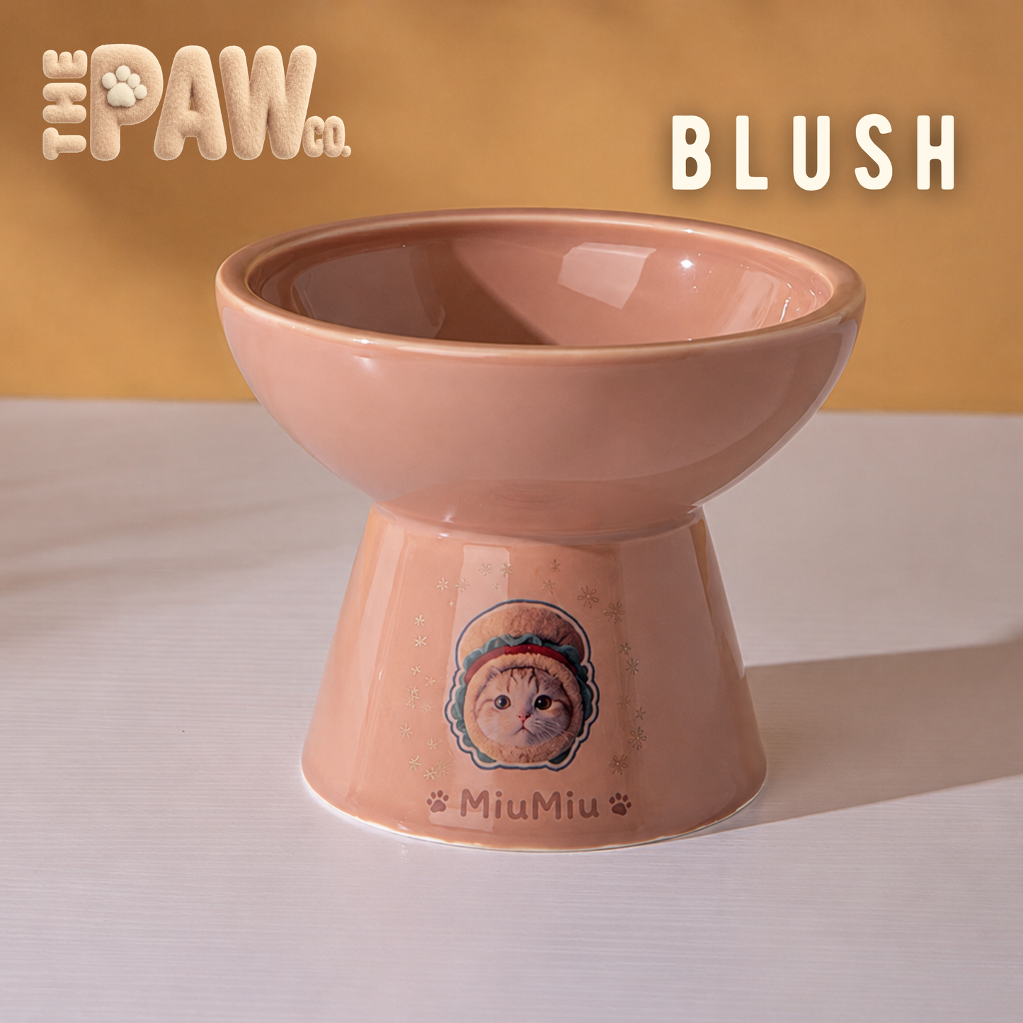 Home Customisable Ceramic Pet Bowl Max